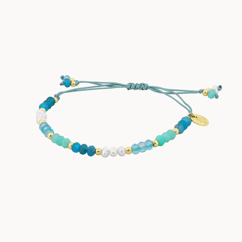 pulseira corda cianite
