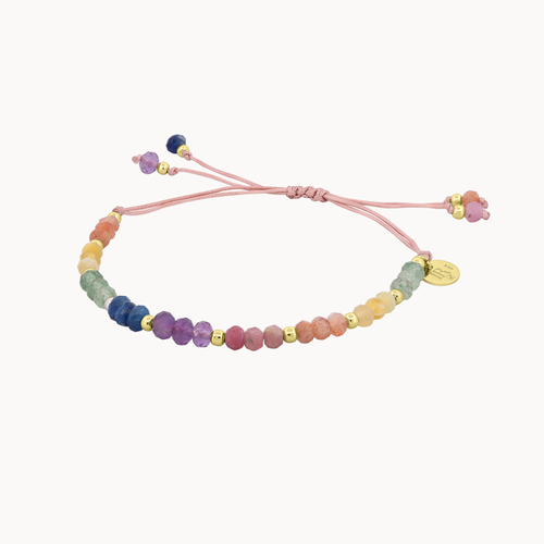 pulseira corda íris